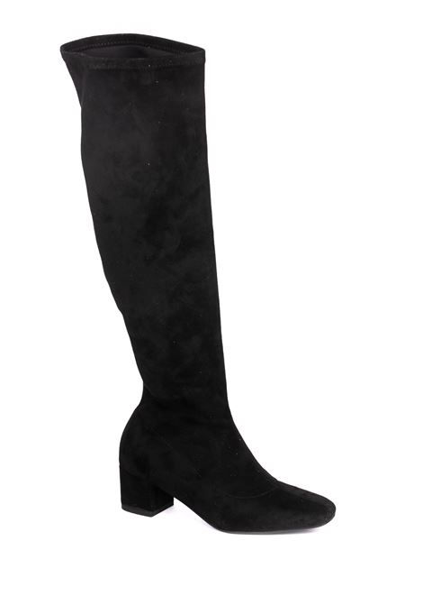 Stivale stretch alto nero UMA PARKER NEW YORK | 090220SUEDE-BLACK